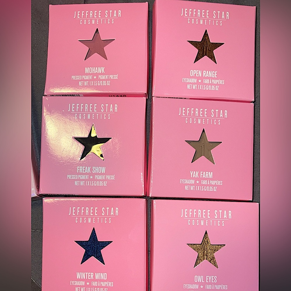 Jeffree star individual eyeshadow